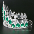 Coronas de cristal de la tiara del Rhinestone de la corona de la alta calidad